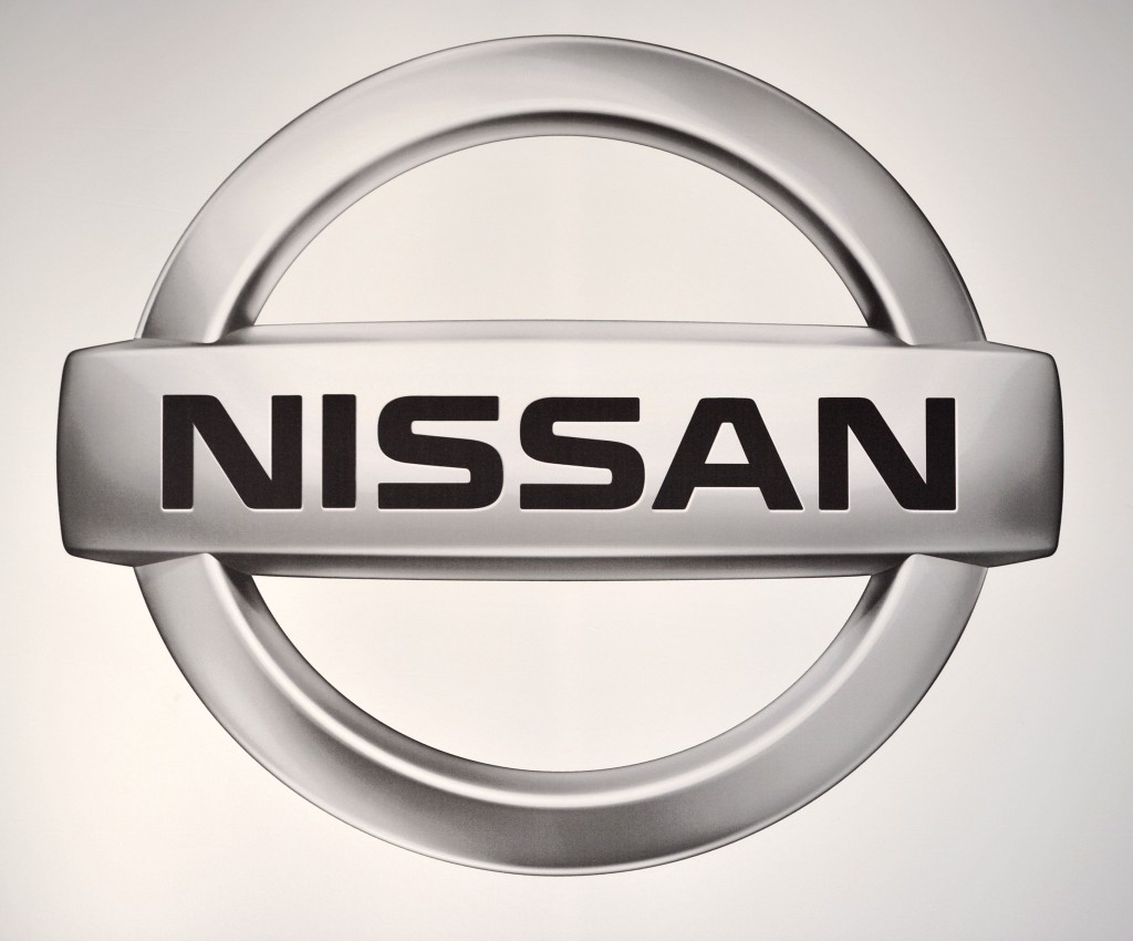 The logo for Nissan is displayed at the Chicago Auto Show at McCormick Place in Chicago on February 9, 2011. UPI/Brian Kersey