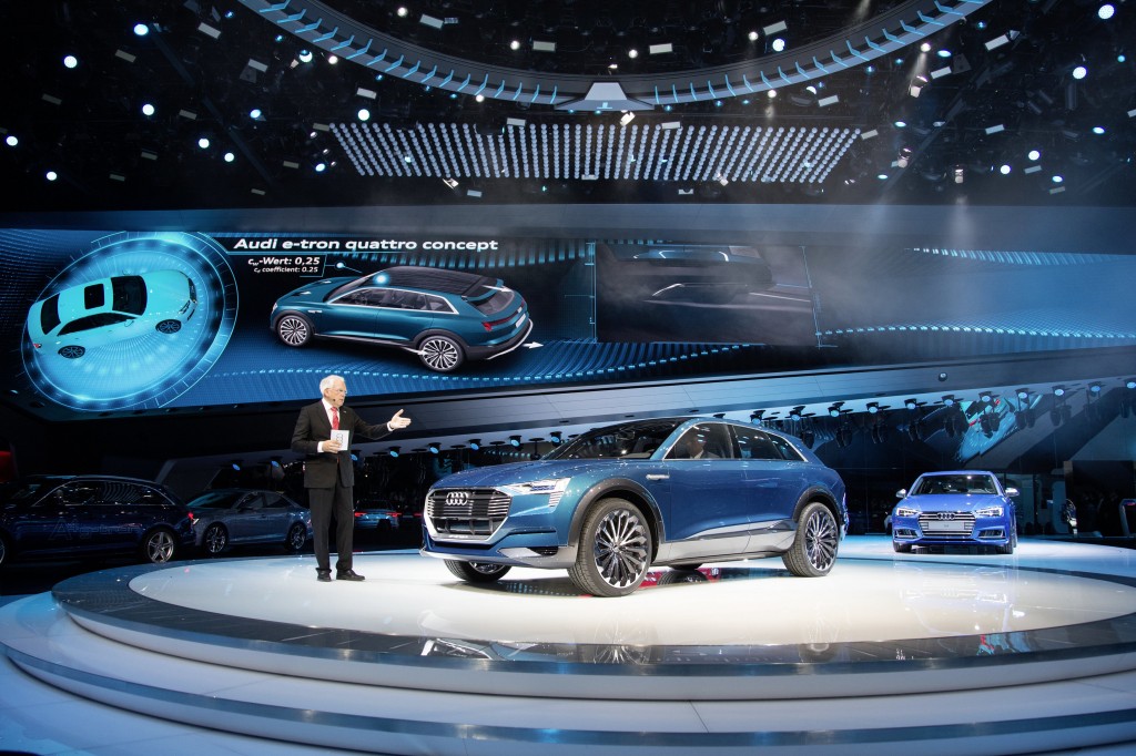 Audi E-Tron Quattro Concept Rüzgarı Frankfurt’ta