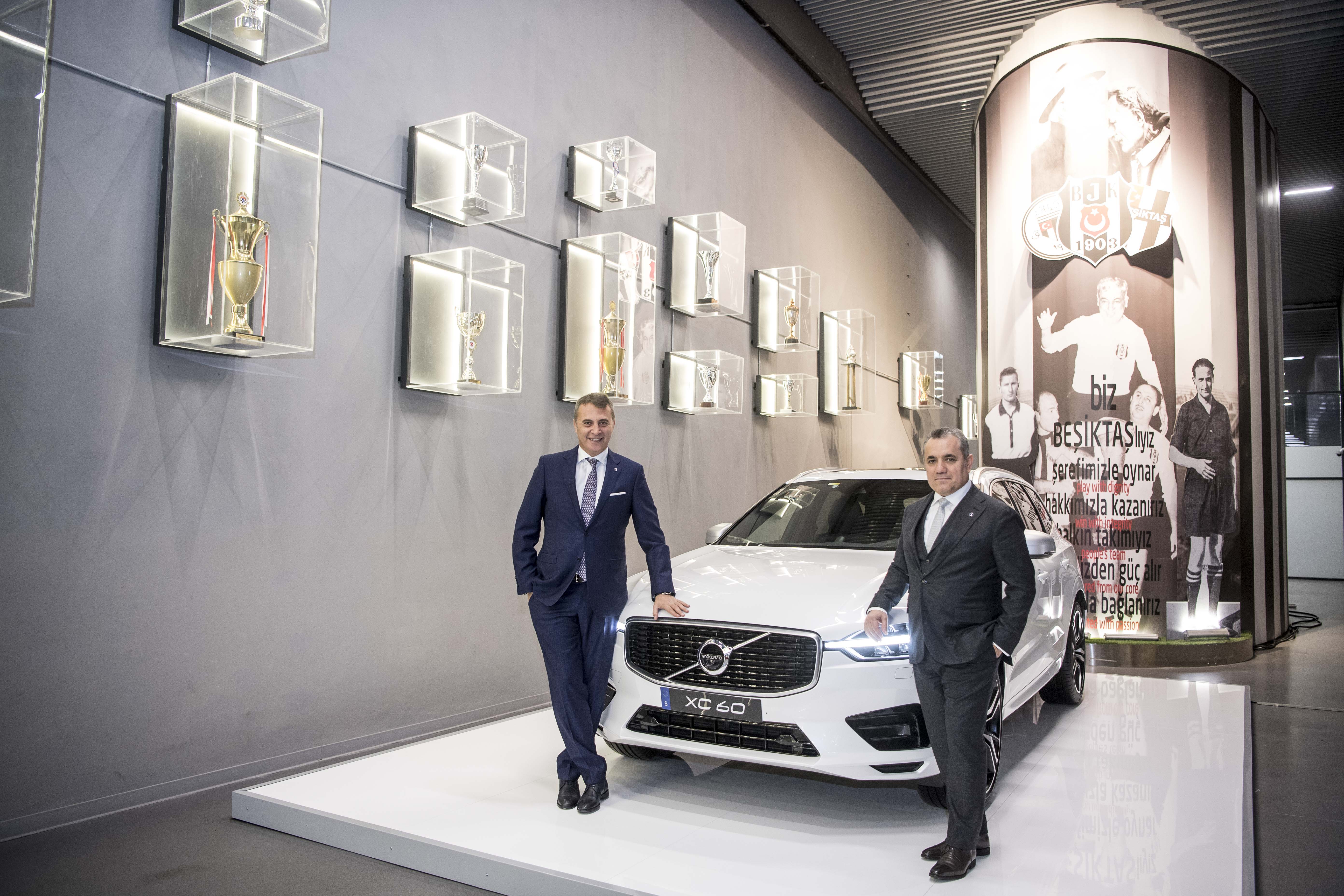 Volvo otomobilleri Beşiktaş takımının Premium Otomotiv Partneri oldu