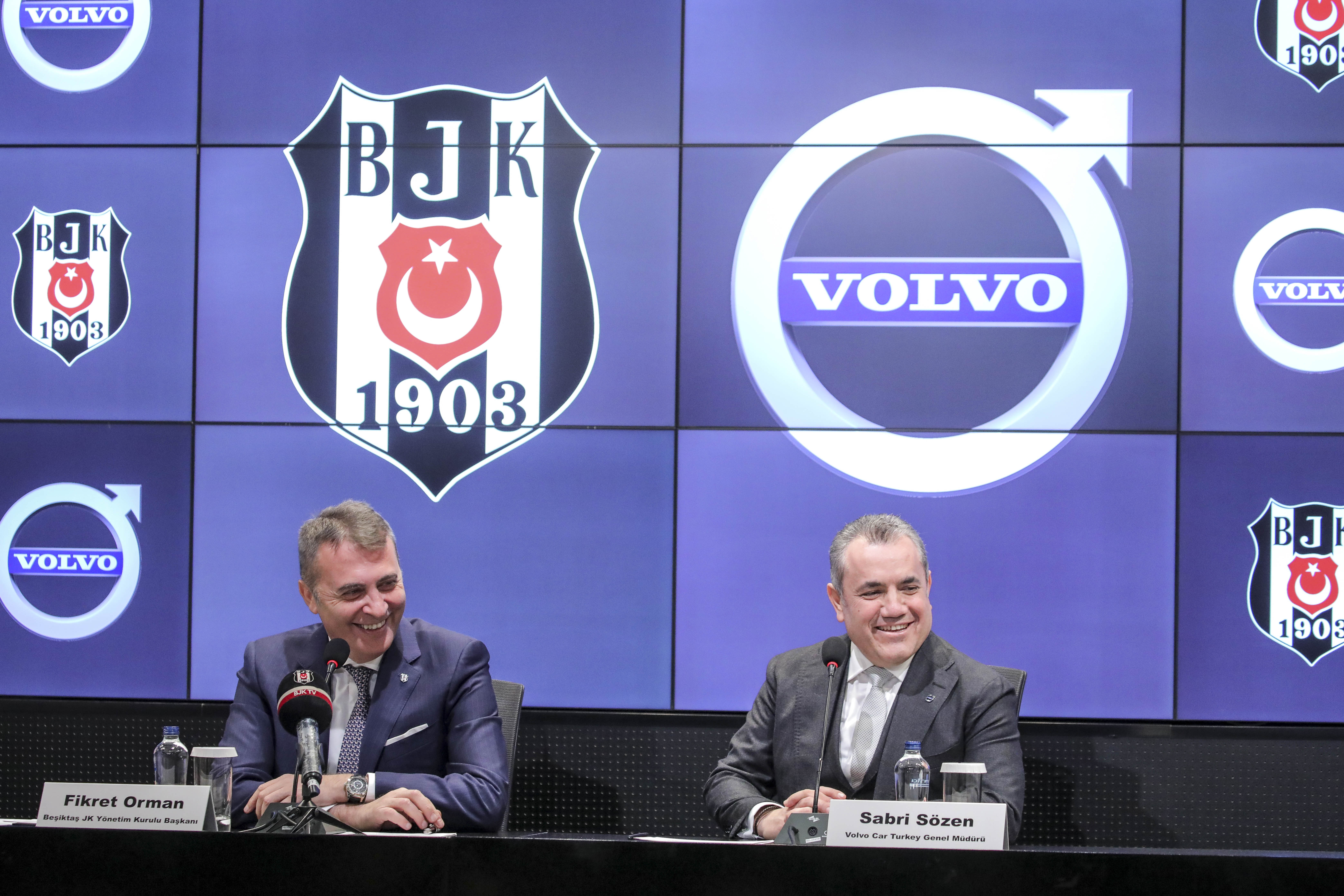 Volvo otomobilleri Beşiktaş takımının Premium Otomotiv Partneri oldu