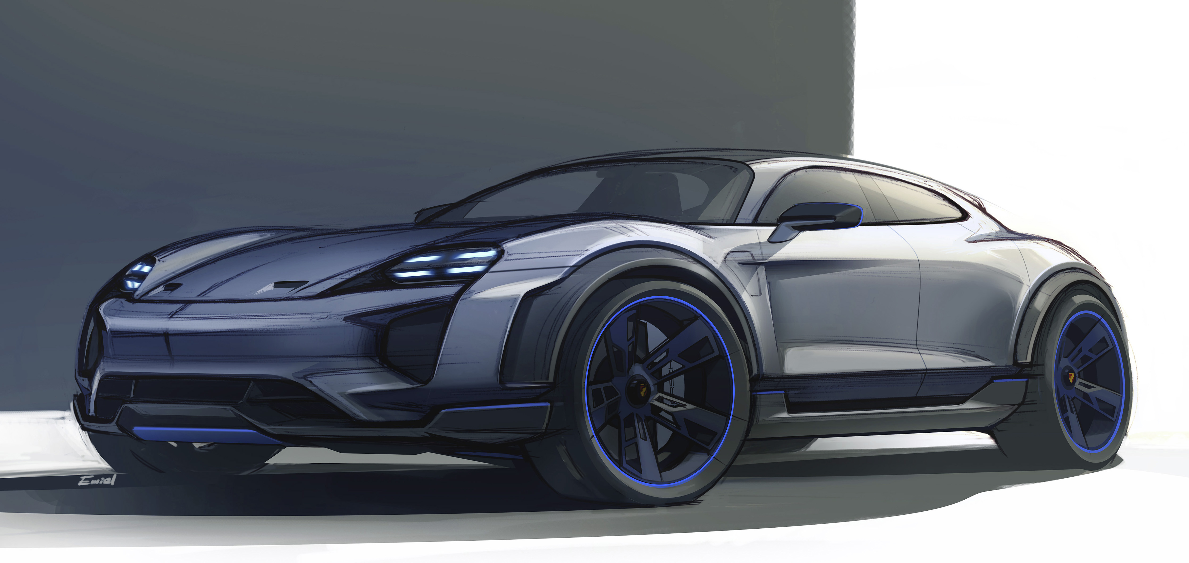 Porsche Mission E Cross Turismo : Porsche’nin elektrikli Crossover’ı