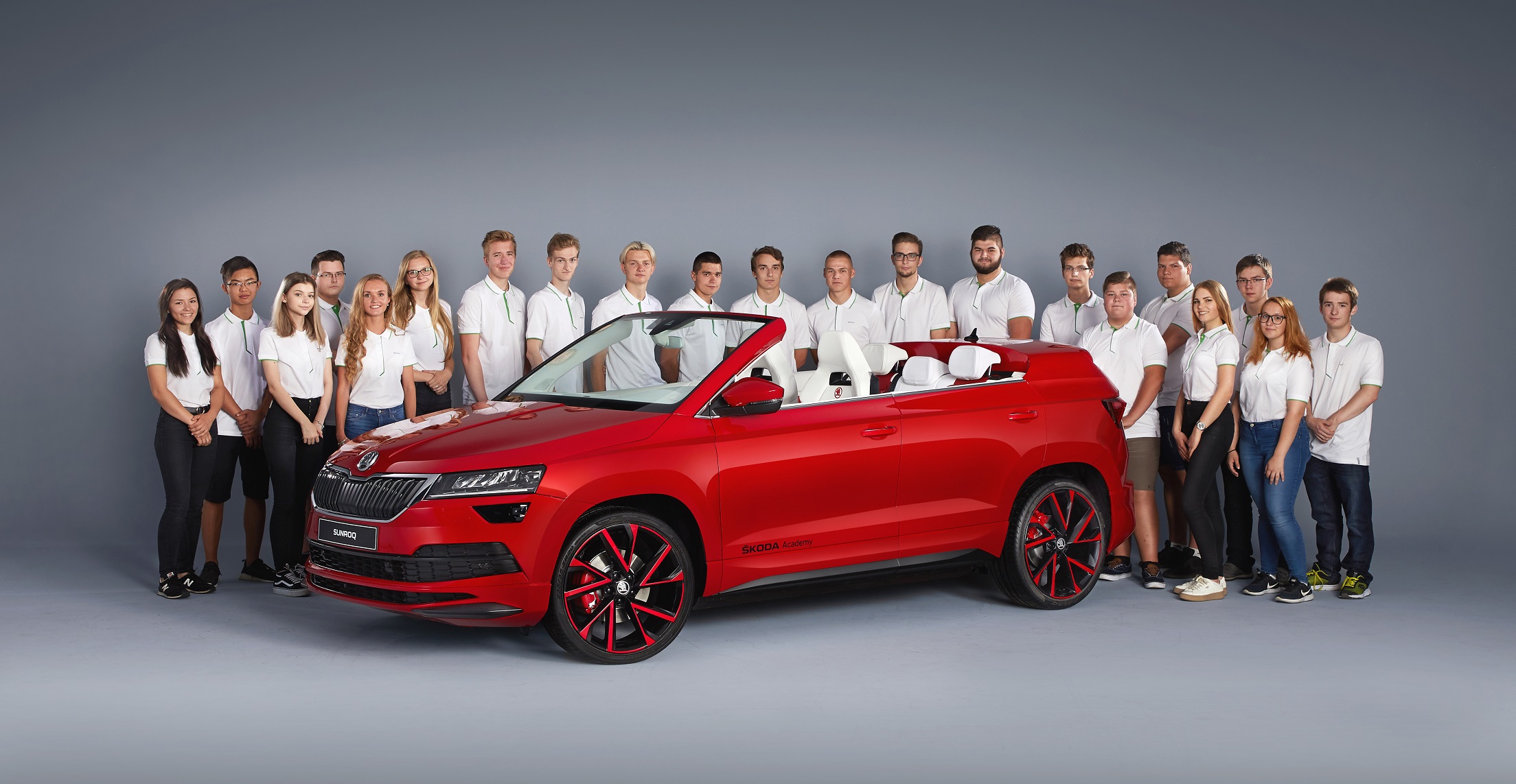 Öğrenciler Skoda Karoq’a bakın ne yaptı!