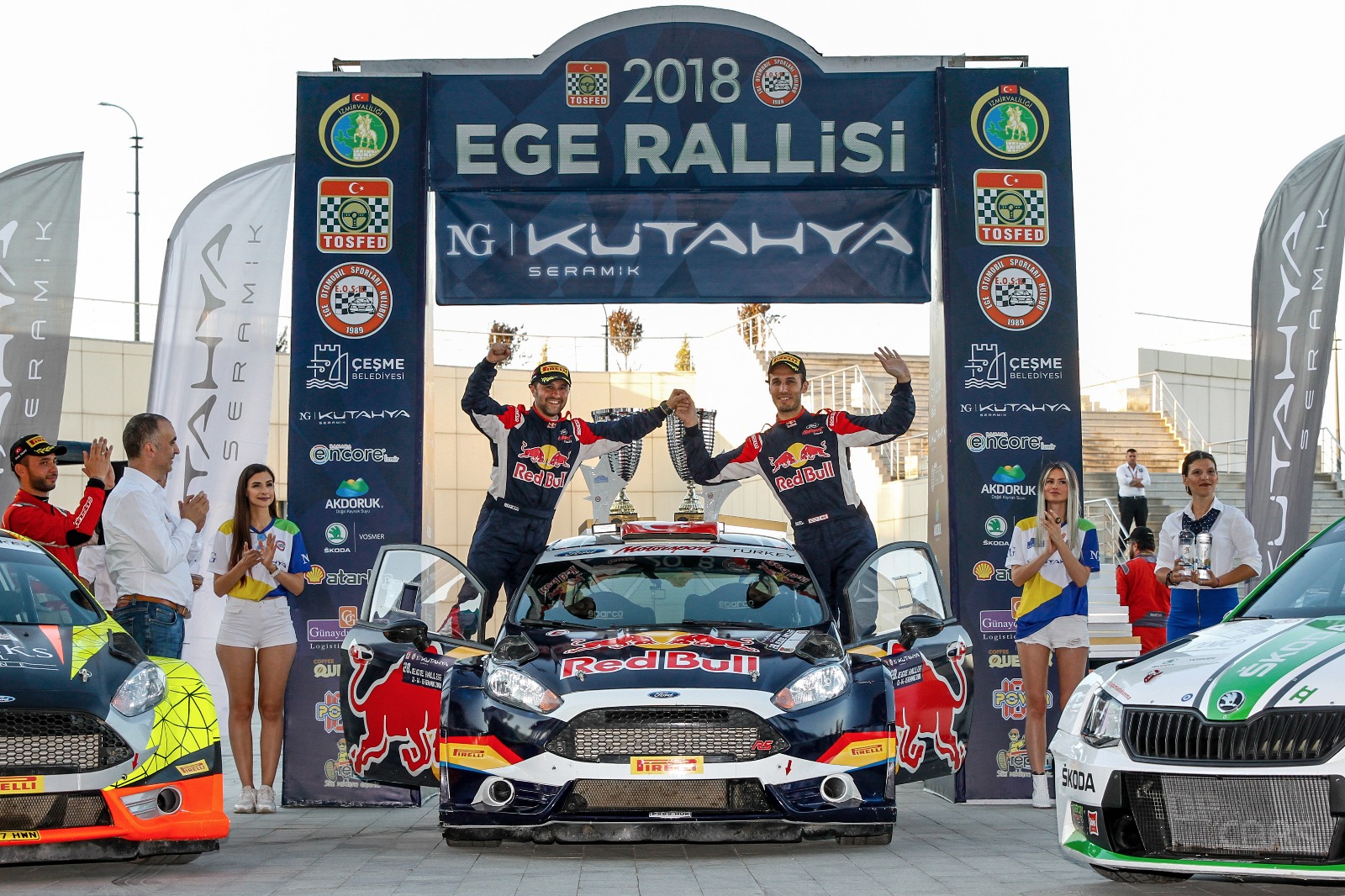 Ford MotorSport Türkiye, Ege Rallisi’nde fırtınalar estirdi