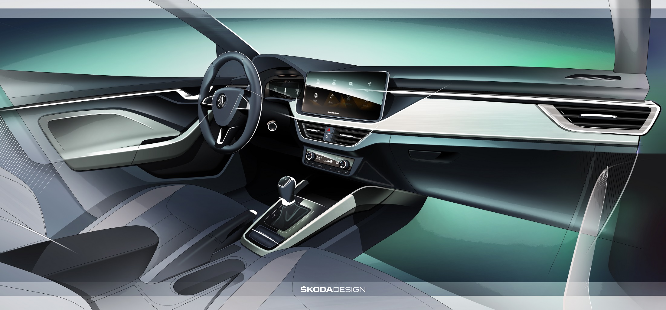 Skoda, Scala ile Yeni Kabin Konseptini Tanıttı