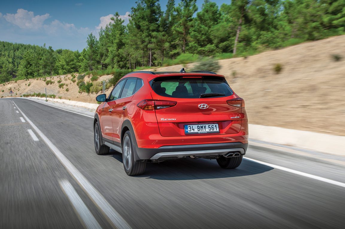 Hyundai Tucson 1.6 dizel otomatik 4X4