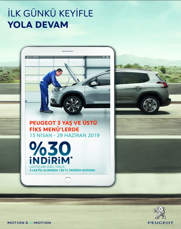 Peugeot’dan 29 Haziran’a kadar sürecek bakım kampanyası