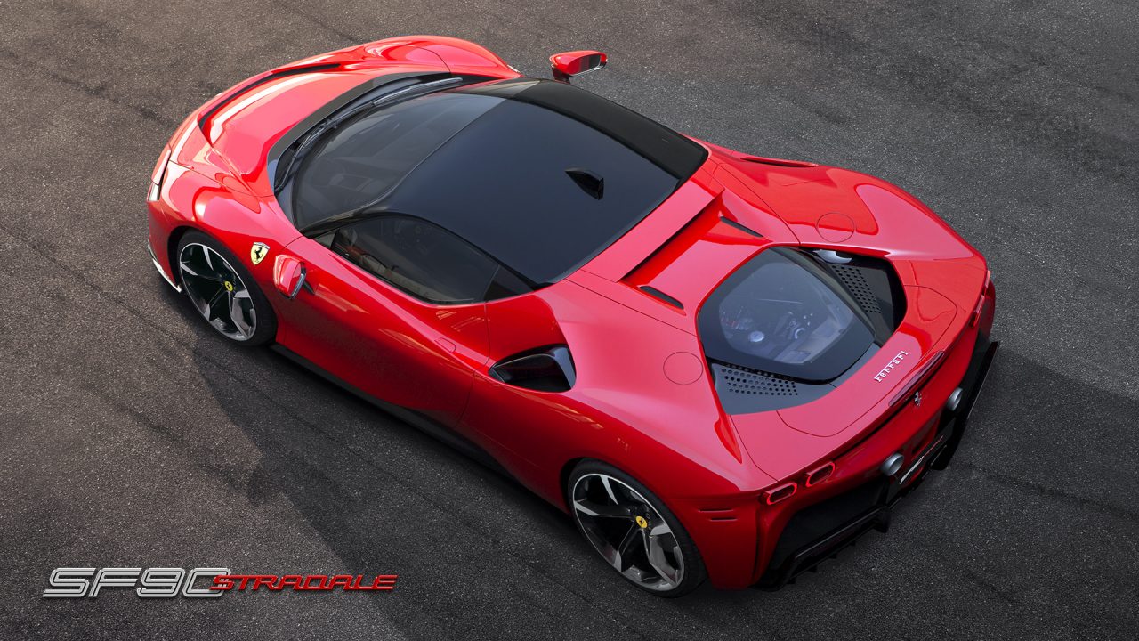 1000 beygirlik Ferrari SF90 Stradale