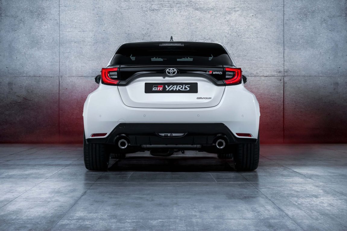 Toyota GR Yaris 261 HP güç ile tam bir yarış otomobili