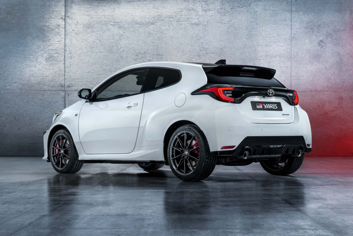 Toyota GR Yaris 261 HP güç ile tam bir yarış otomobili