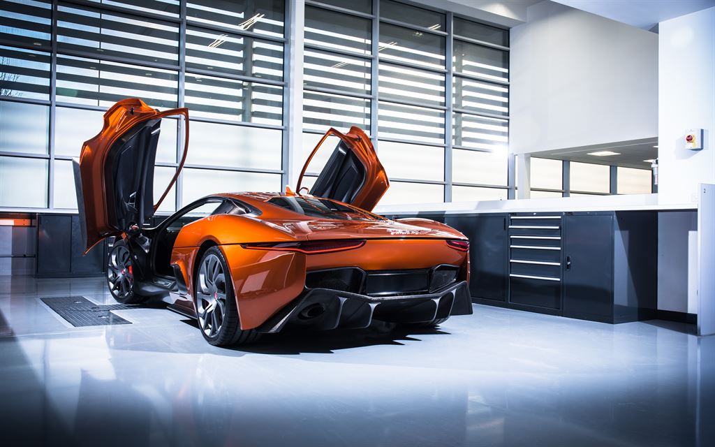 İşte Bond’un Yeni Otomobili Jaguar C-X75