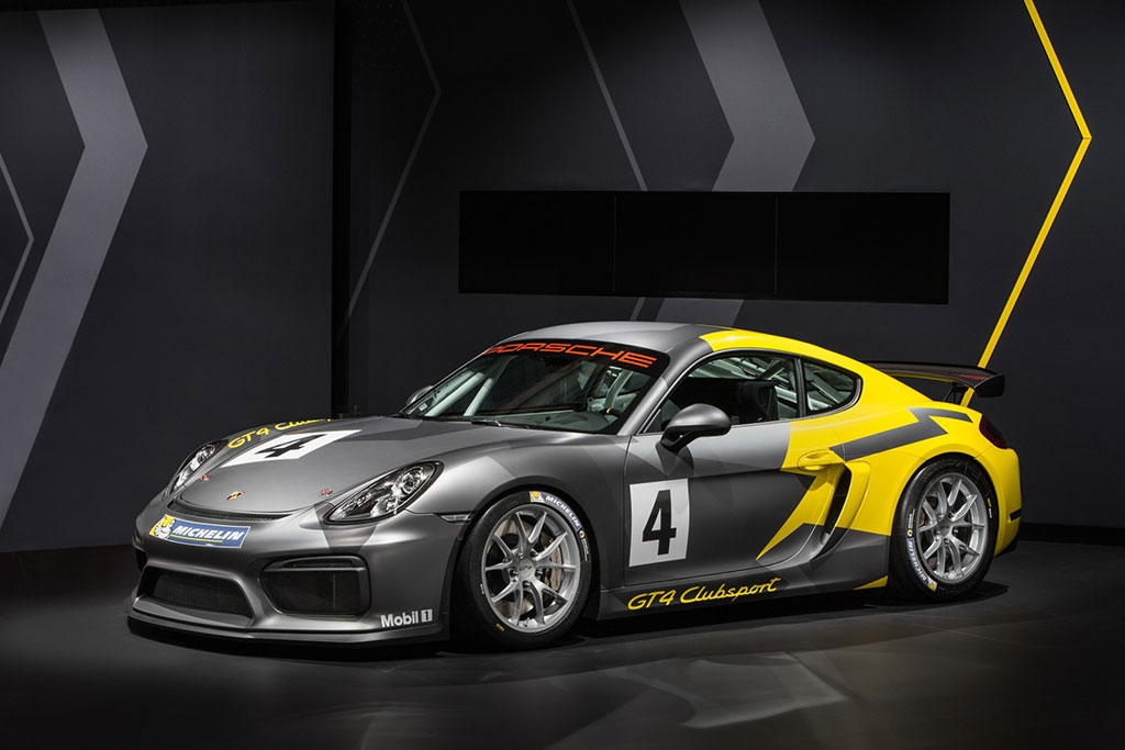 Porsche Cayman GT4 Clubsport L.A Auto Show’da