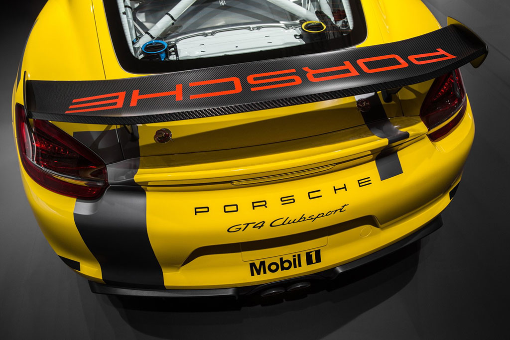 Porsche Cayman GT4 Clubsport L.A Auto Show’da