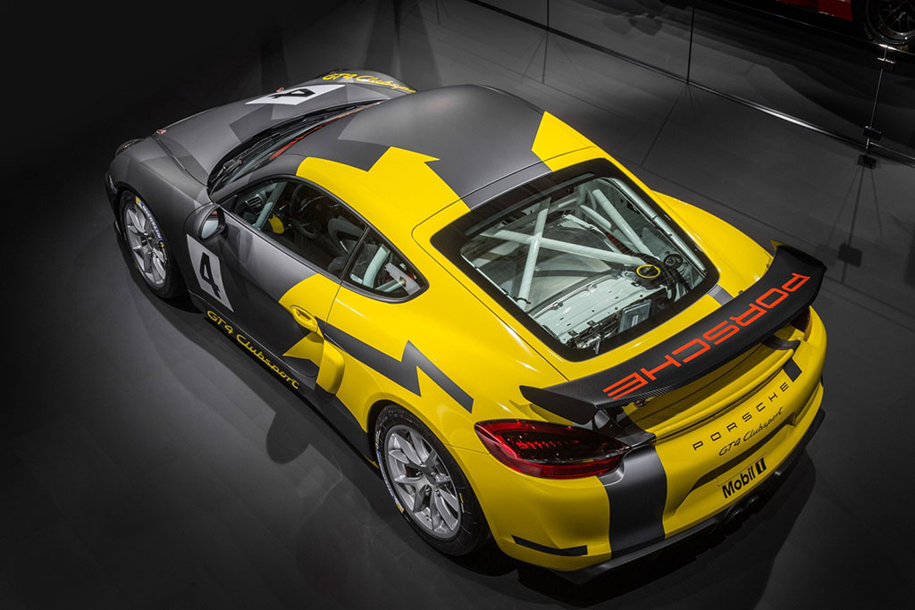 Porsche Cayman GT4 Clubsport L.A Auto Show’da