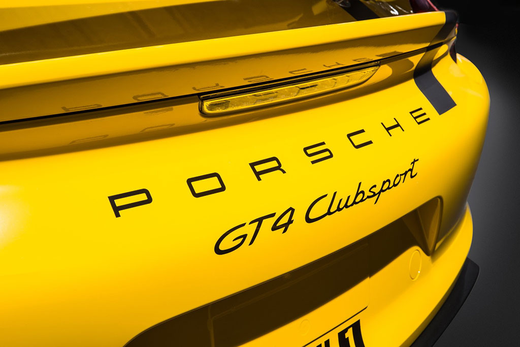 Porsche Cayman GT4 Clubsport L.A Auto Show’da