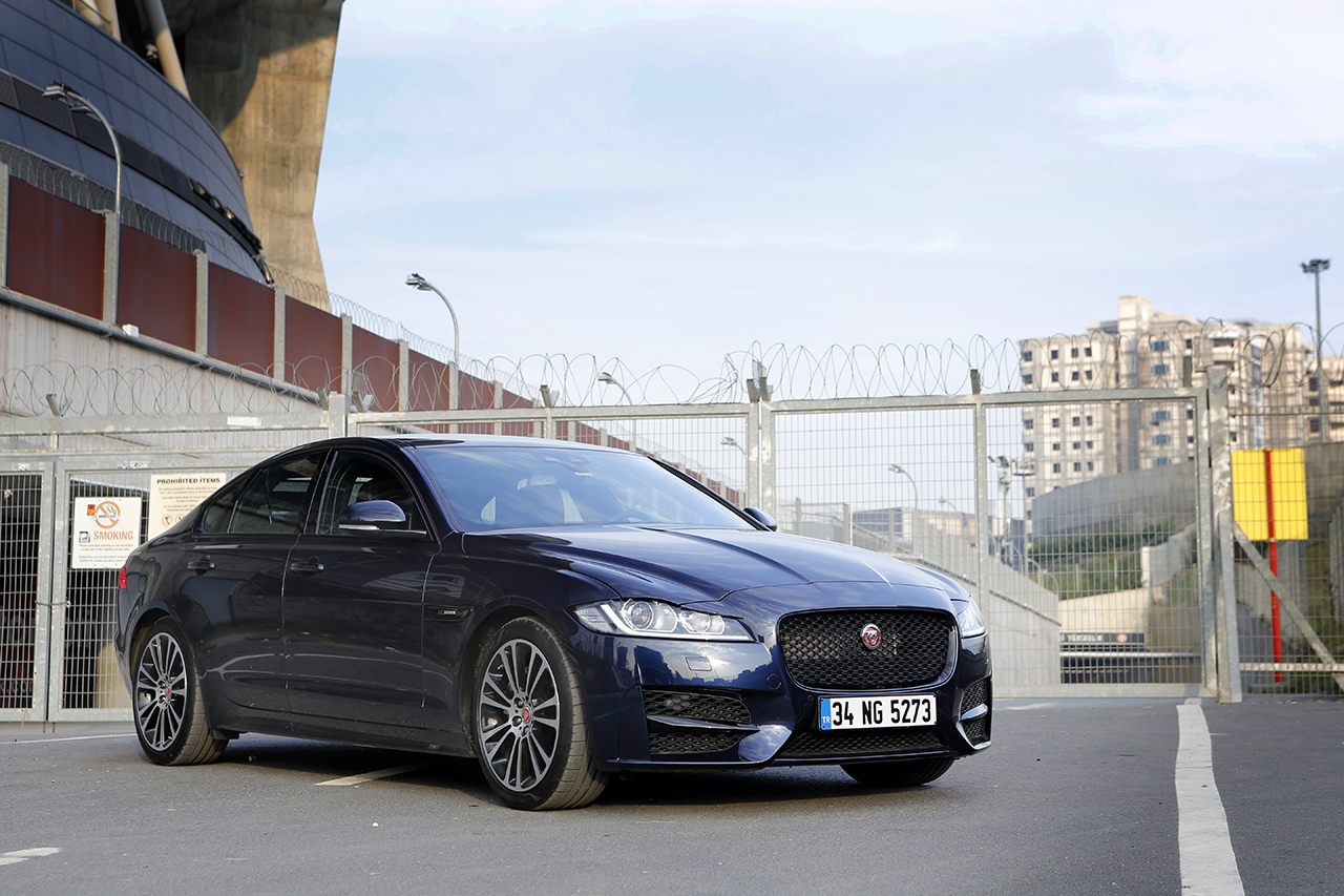 Jaguar XF 2.0d test sürüşü
