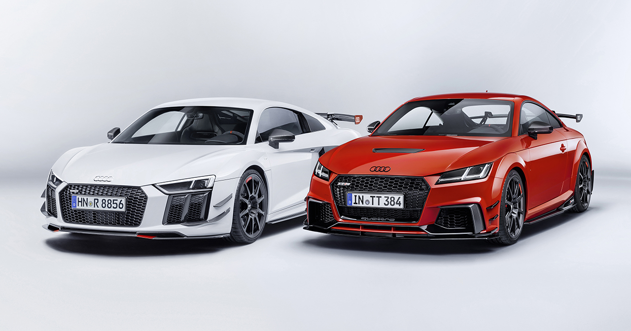 Audi performans ürünleriyle TT ve R8 sıradışı bir görünüme bürünecek