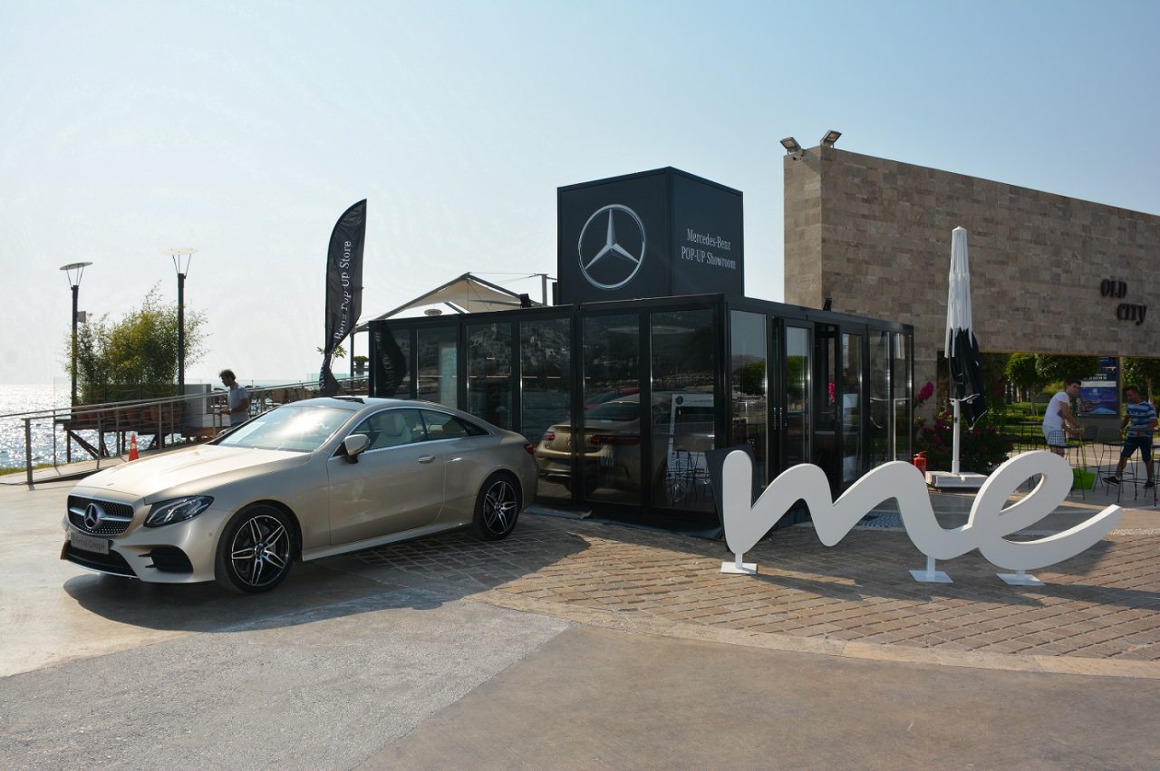 Mercedes-Benz Türk ilk Pop-up mağazasını açtı