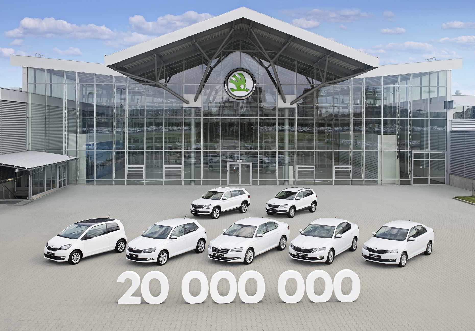 Skoda'nın üretimi 20 milyon aracı geçti