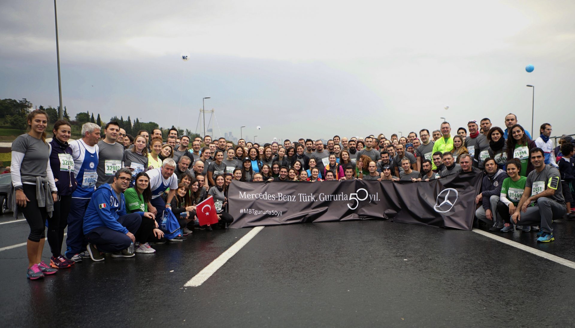 Mercedes-Benz Türk, 50.yılında İstanbul Maratonu'nda rekor katılım