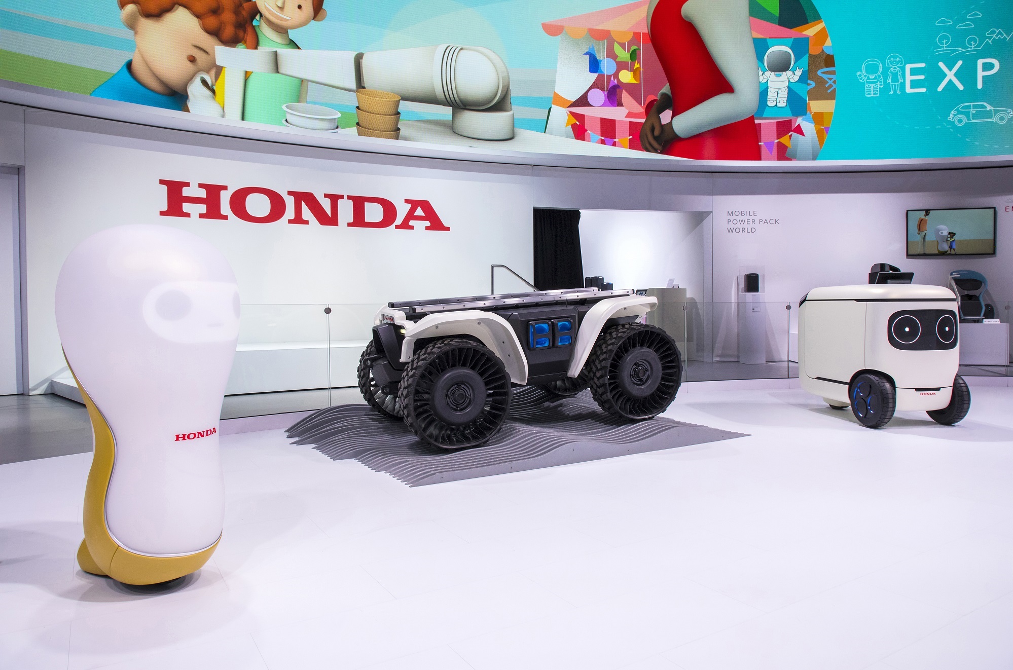 Honda CES 2018’de teknoloji şovu yaptı