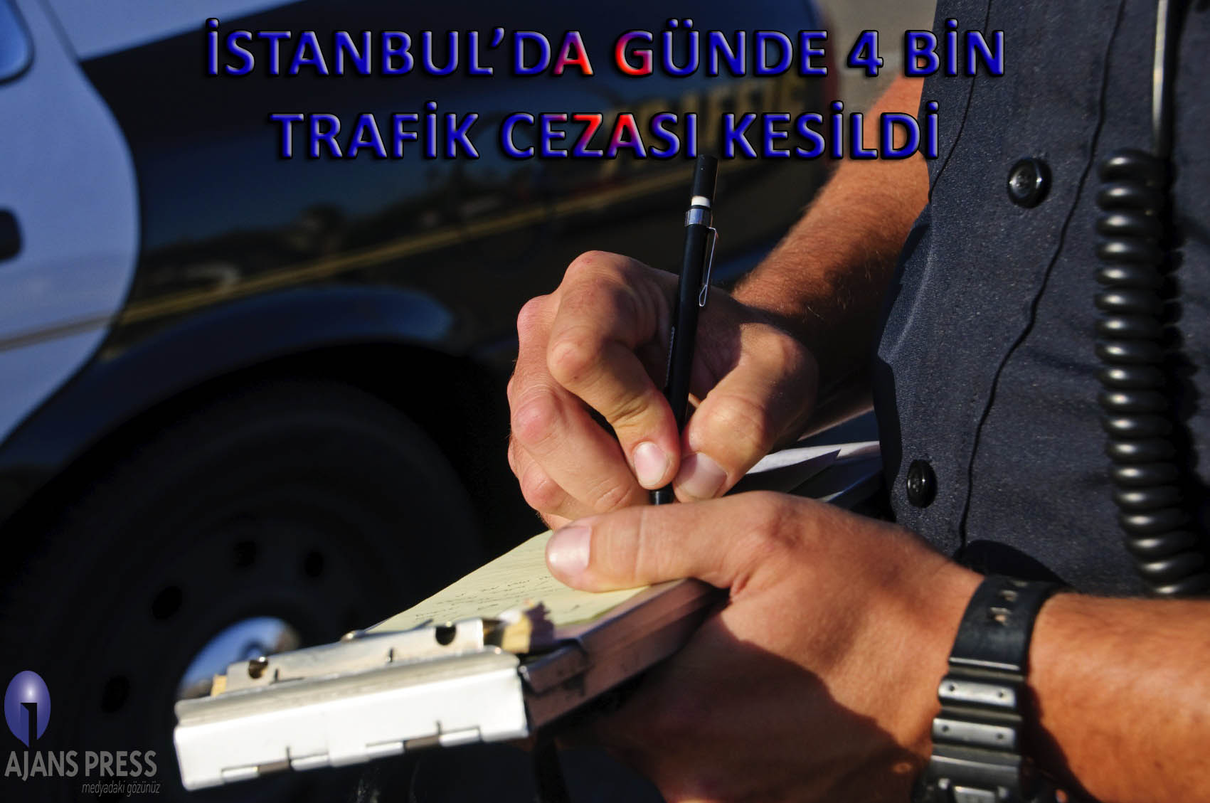 İstanbul'da bir günde 4 bin trafik cezası kesildi