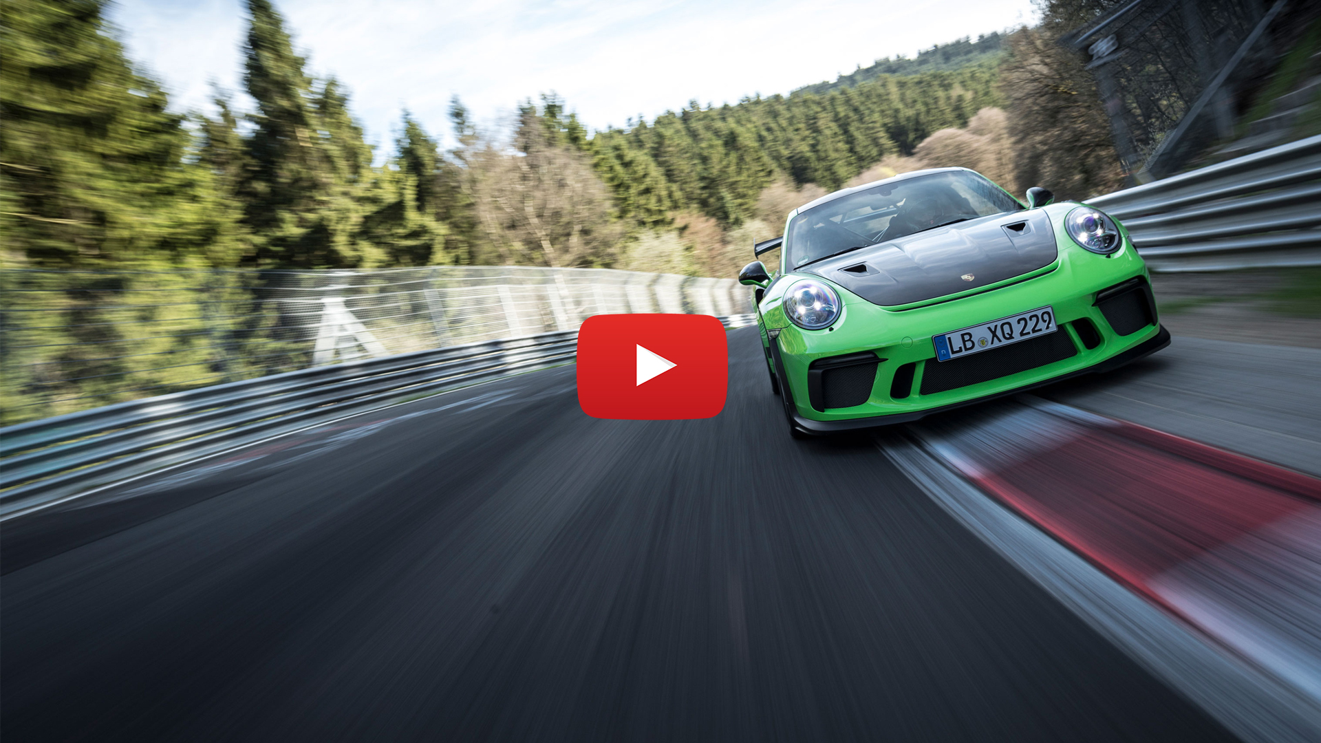 Porsche'den yeni Nurbugring rekoru 911 GT3 RS ile geldi