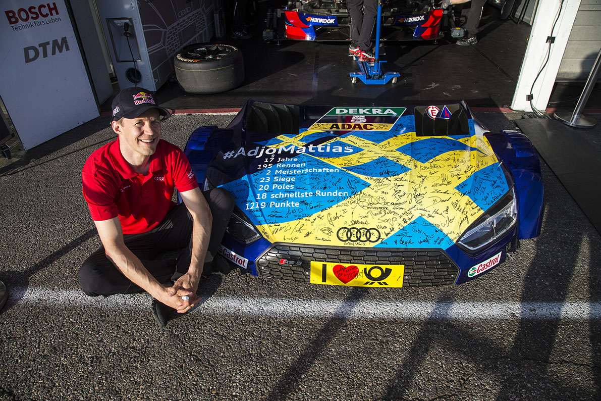 Mattias Ekström DTM'i bıraktığını açıkladı