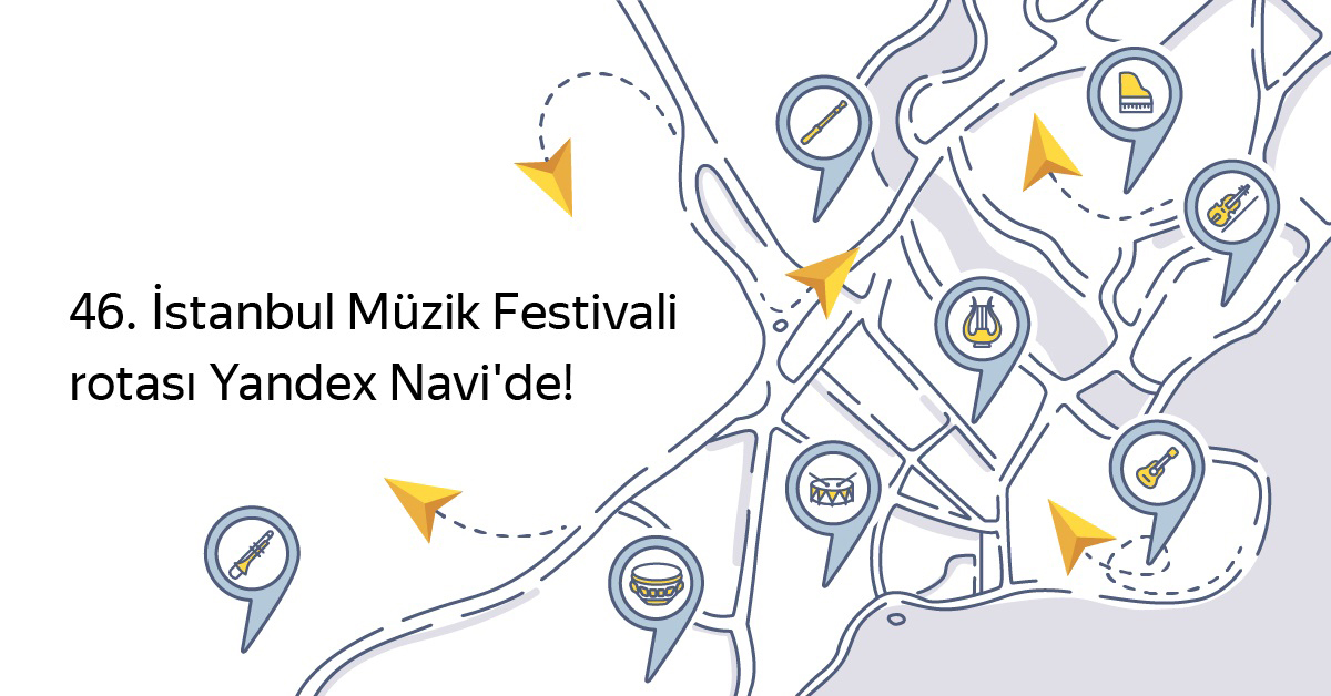 İstanbul Müzik Festivali, Yandex.Navi'de!