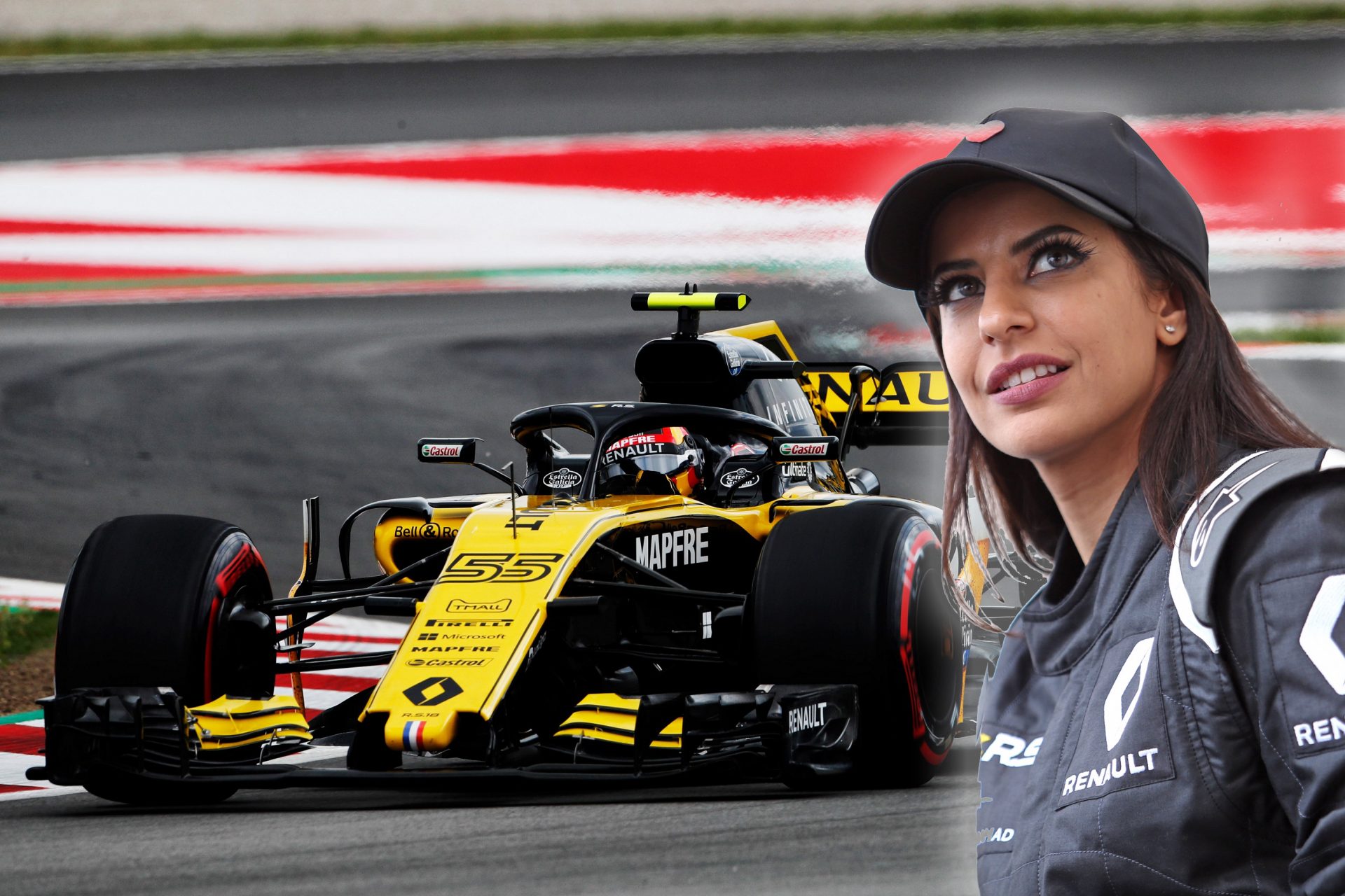 İşte Formula 1'in kadın sürücüsü!