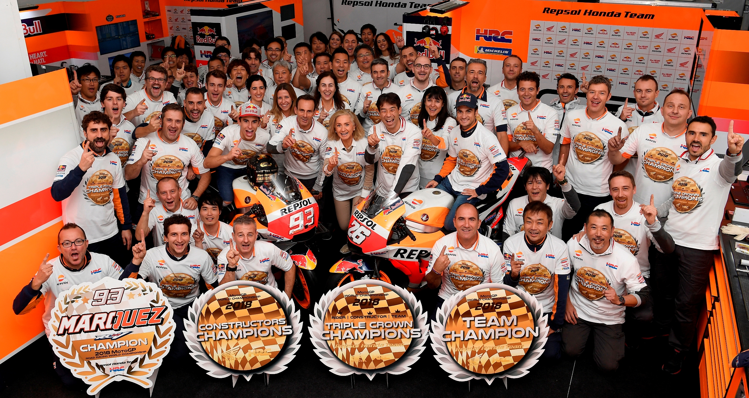 Honda, üst üste iki kez MotoGP’de ‘Triple Crown’ yaptı