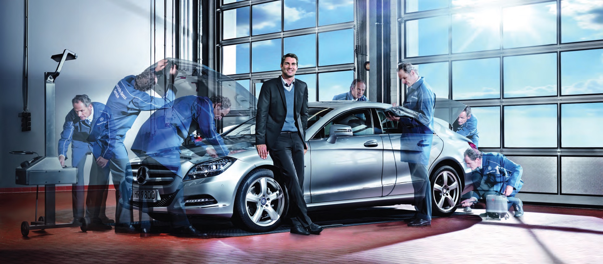 Mercedes-Benz otomobillere 4 yıl geçerli sınırsız km garantisi