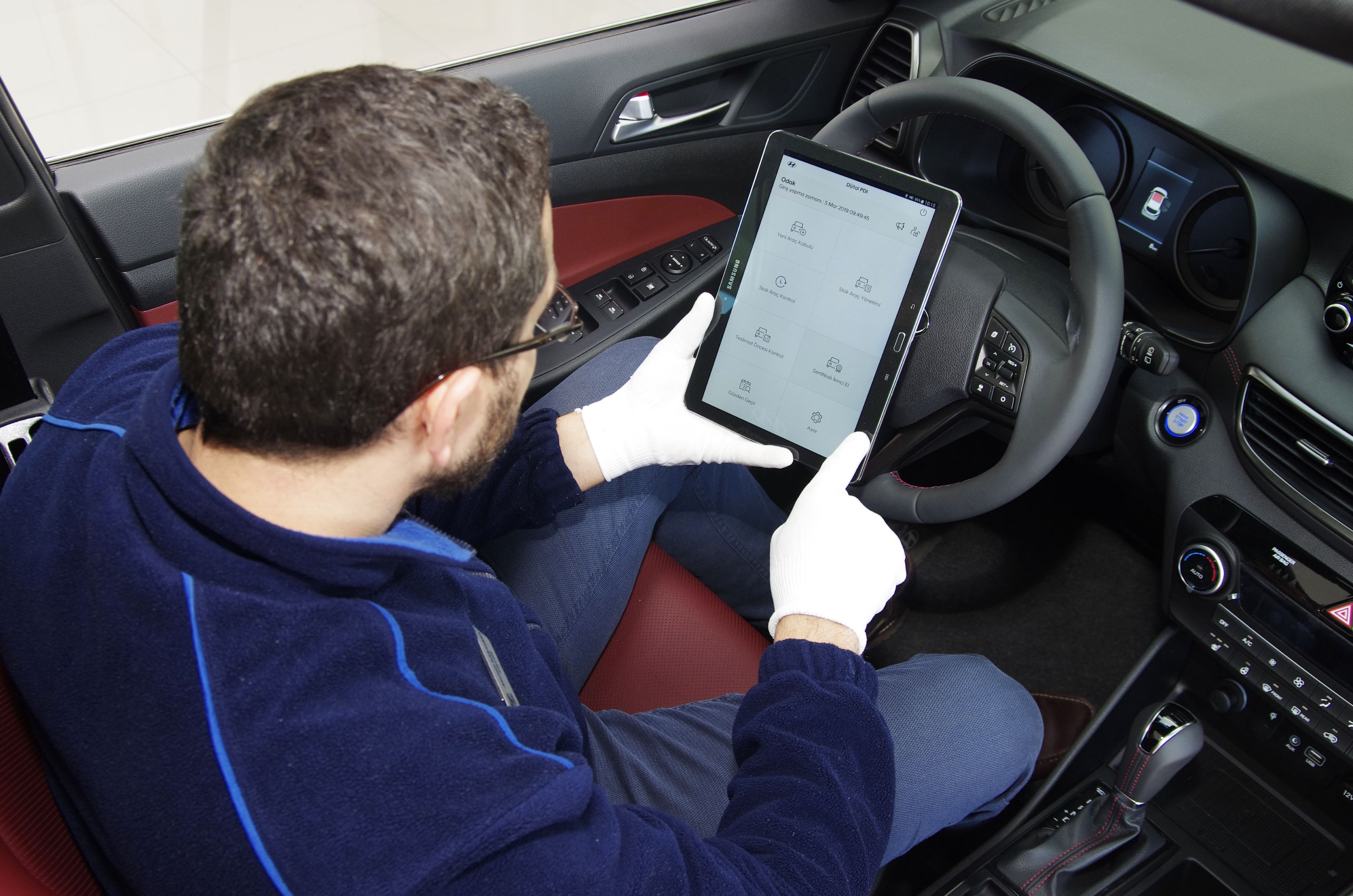 Hyundai'den teslimat öncesi dijital kontrol