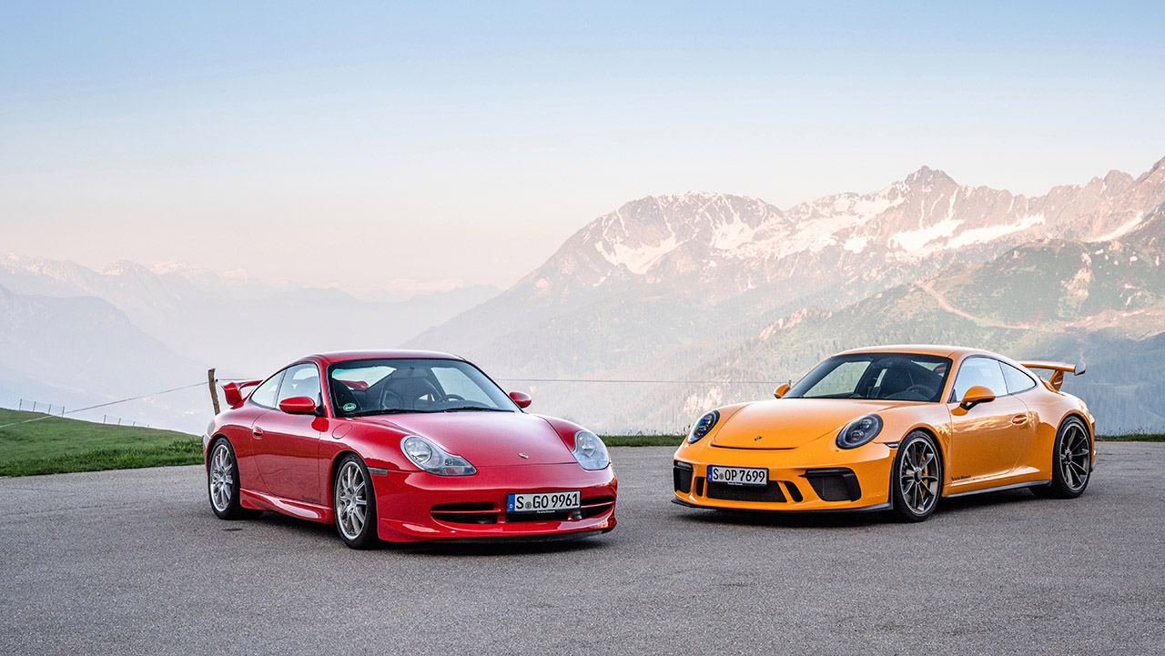 Porsche 911 GT3'ün 20’nci yılını kutluyor