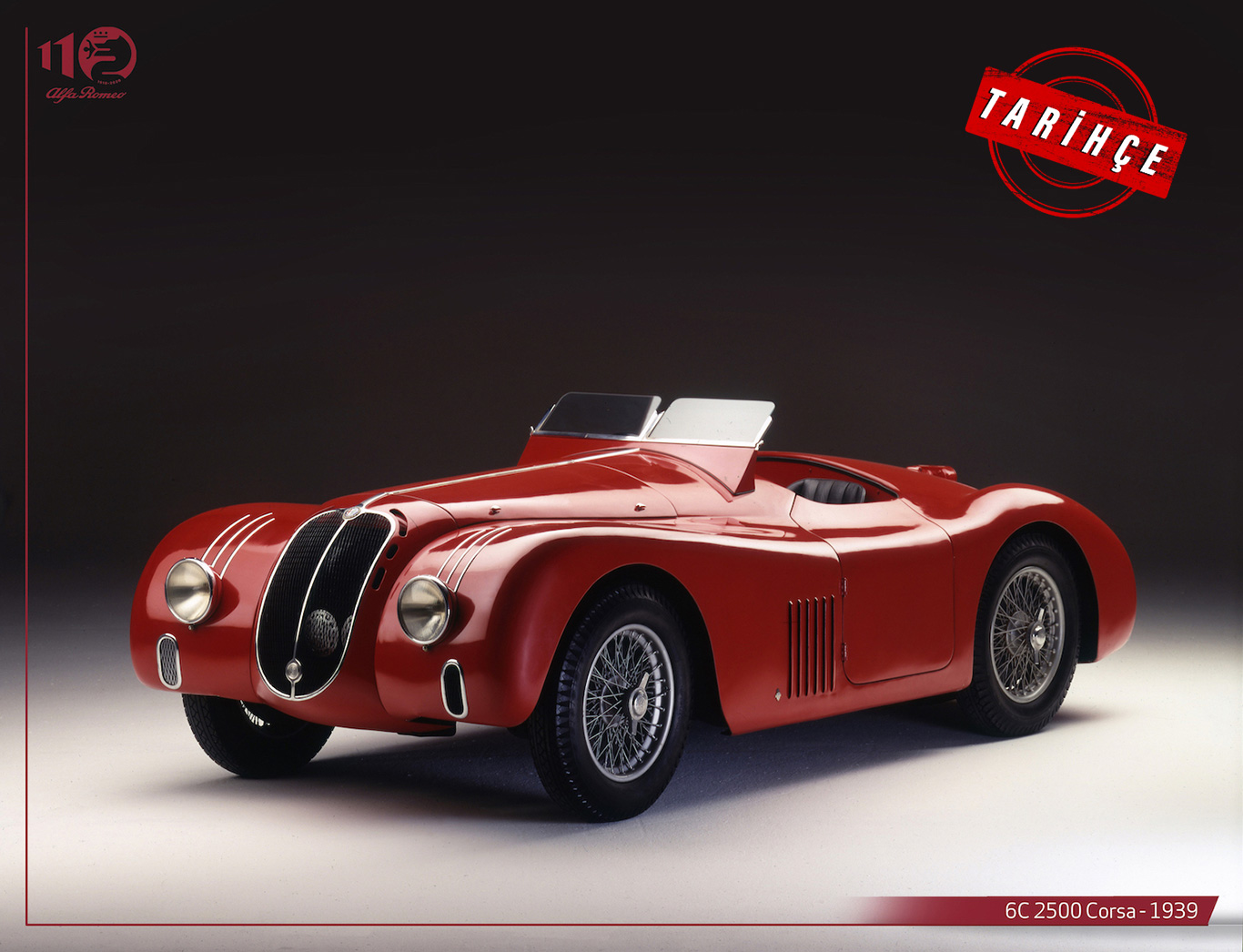 Alfa Romeo 6C 2500, performansı yanında tasarımsal üstünlüğe sahipti