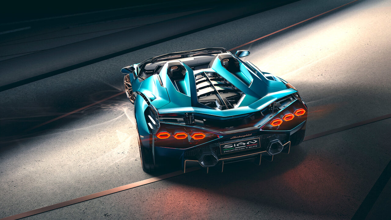 Lamborghini Sian sıradışı bir Roadster