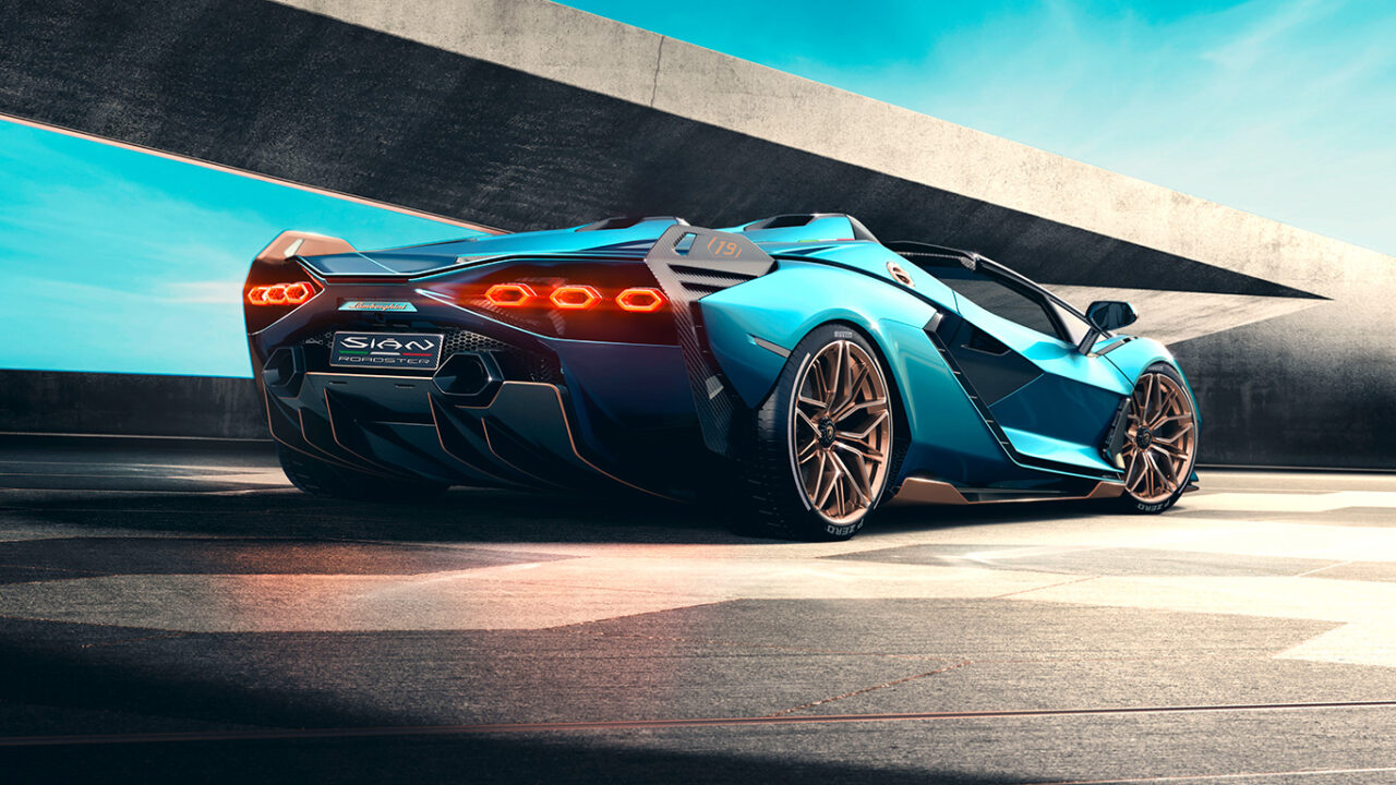 Lamborghini Sian sıradışı bir Roadster