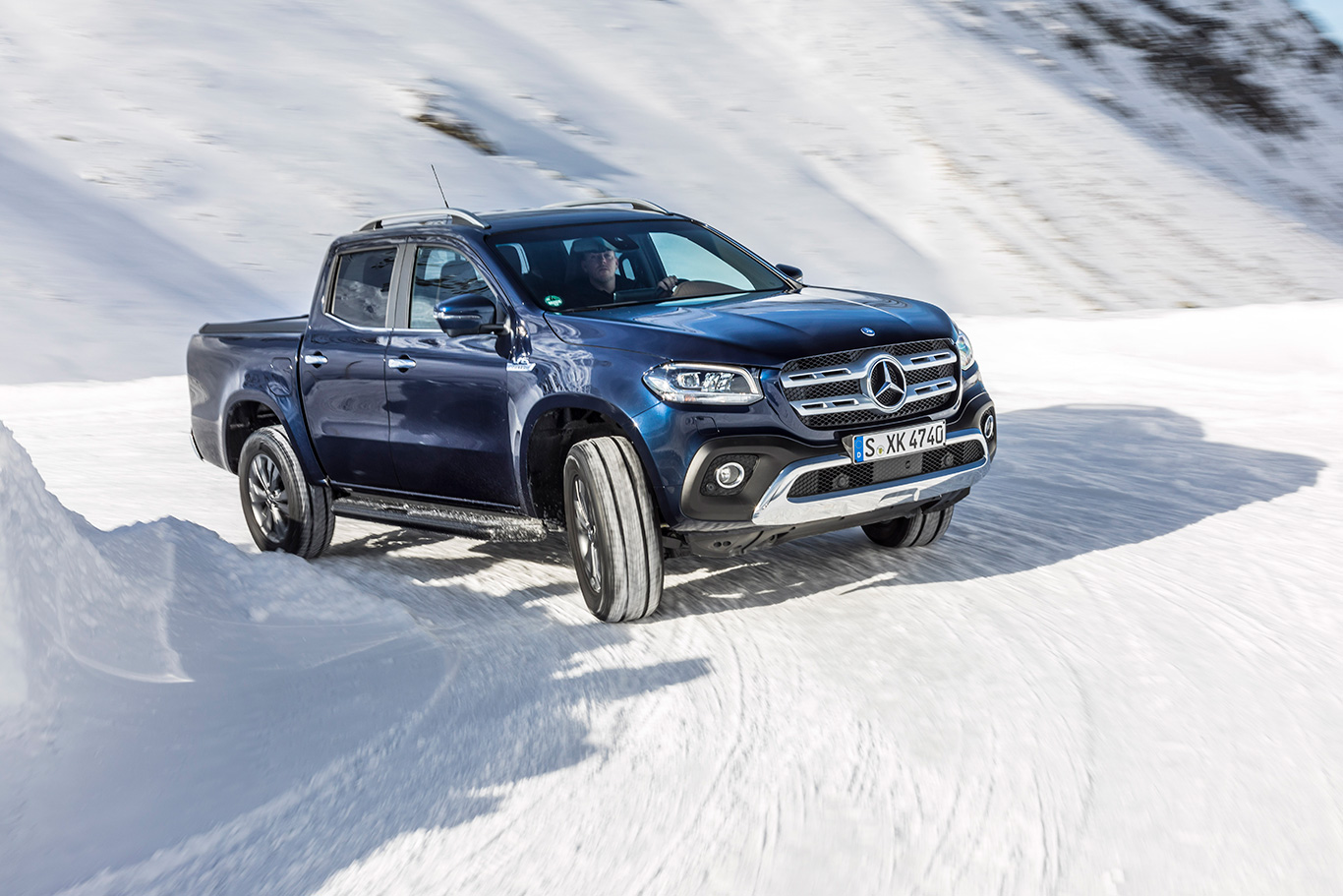 Mercedes X 350d test sürüşü