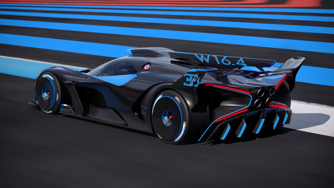 Bugatti 1850 HP’lik yeni canavarı Bolide’yi tanıttı