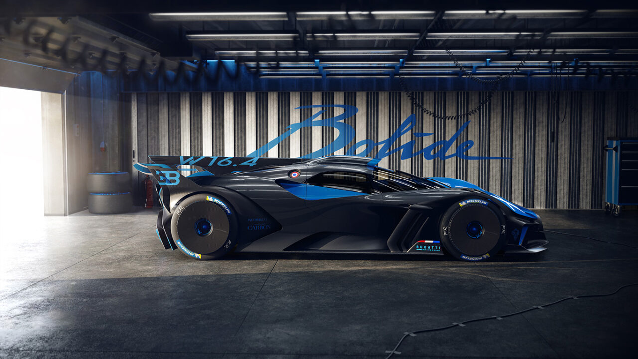 Bugatti 1850 HP’lik yeni canavarı Bolide’yi tanıttı