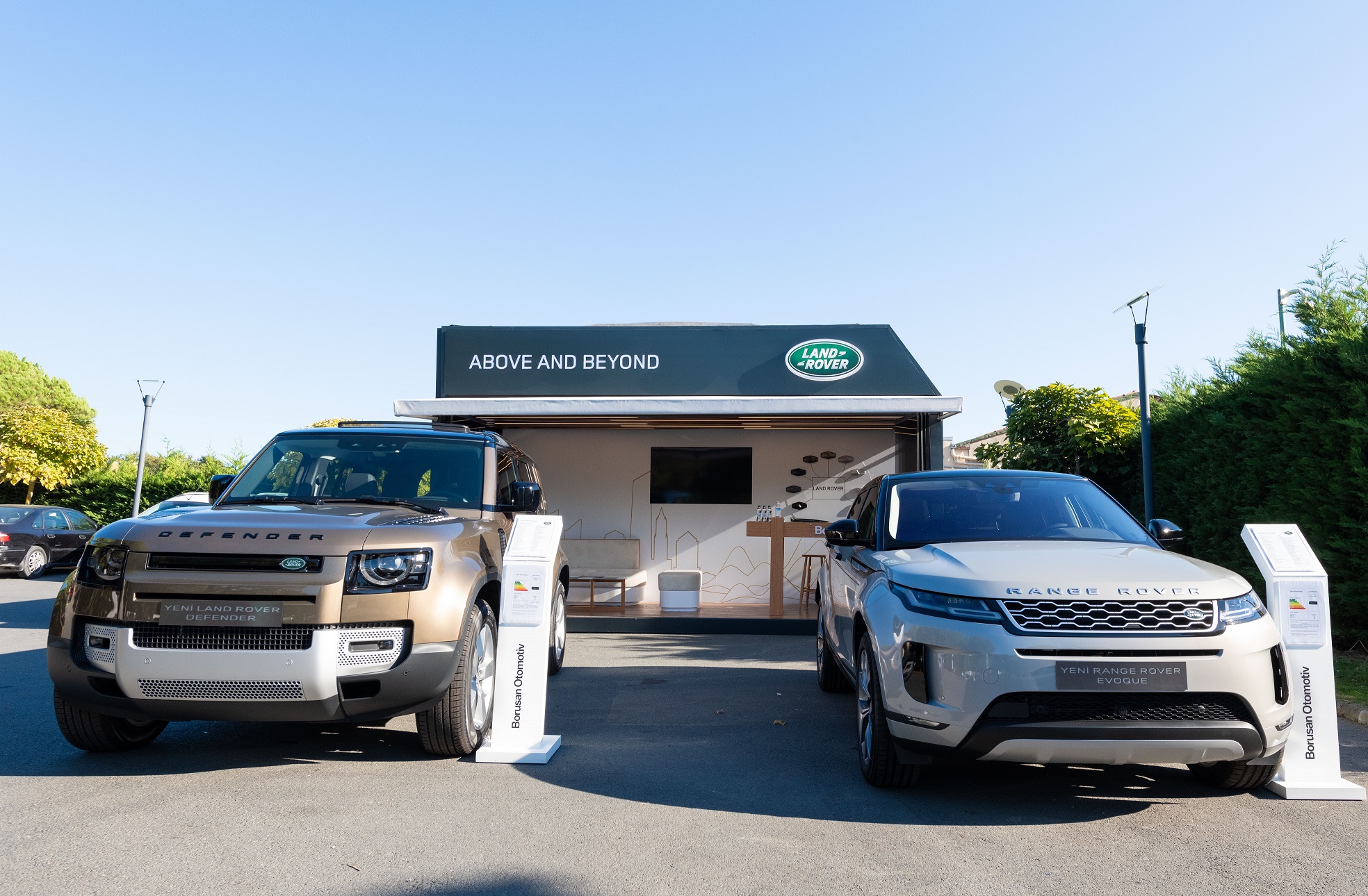 Land Rover Pop-Up Showroom, Ekim Ayında İstanbul’da