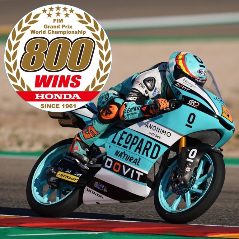 Honda MotoGP’de 800’üncü Grand Prix zaferine ulaştı