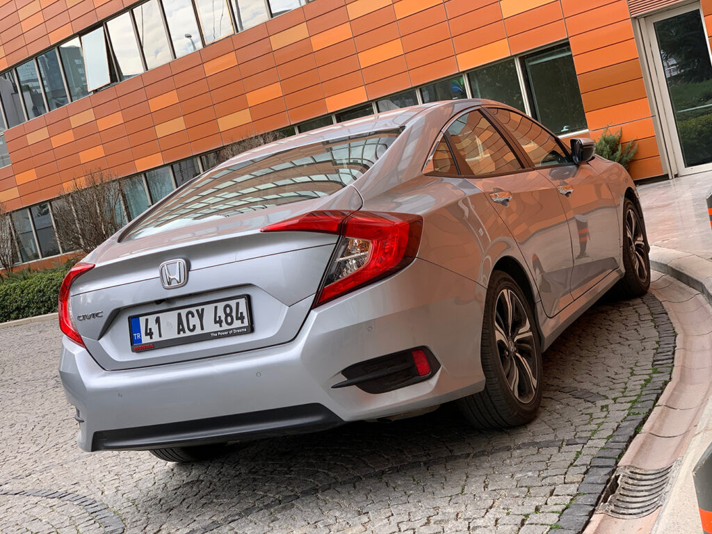 Honda Civic ECO LPG test sürüşü