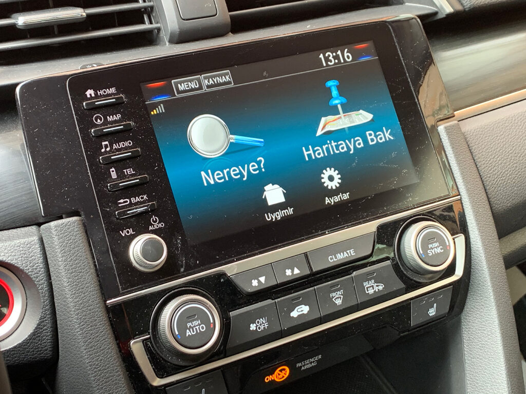 Honda Civic ECO LPG test sürüşü