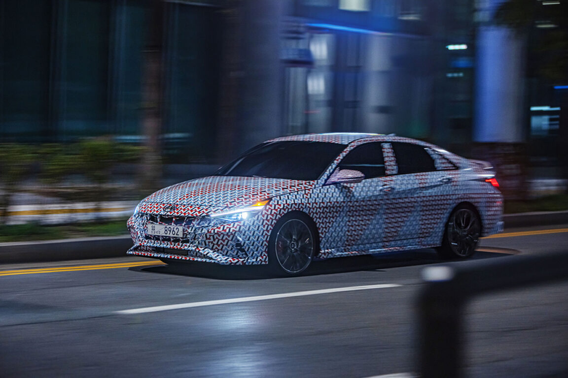 Hyundai Elantra N modelnin kamuflajlı görüntüleri yayınlandı