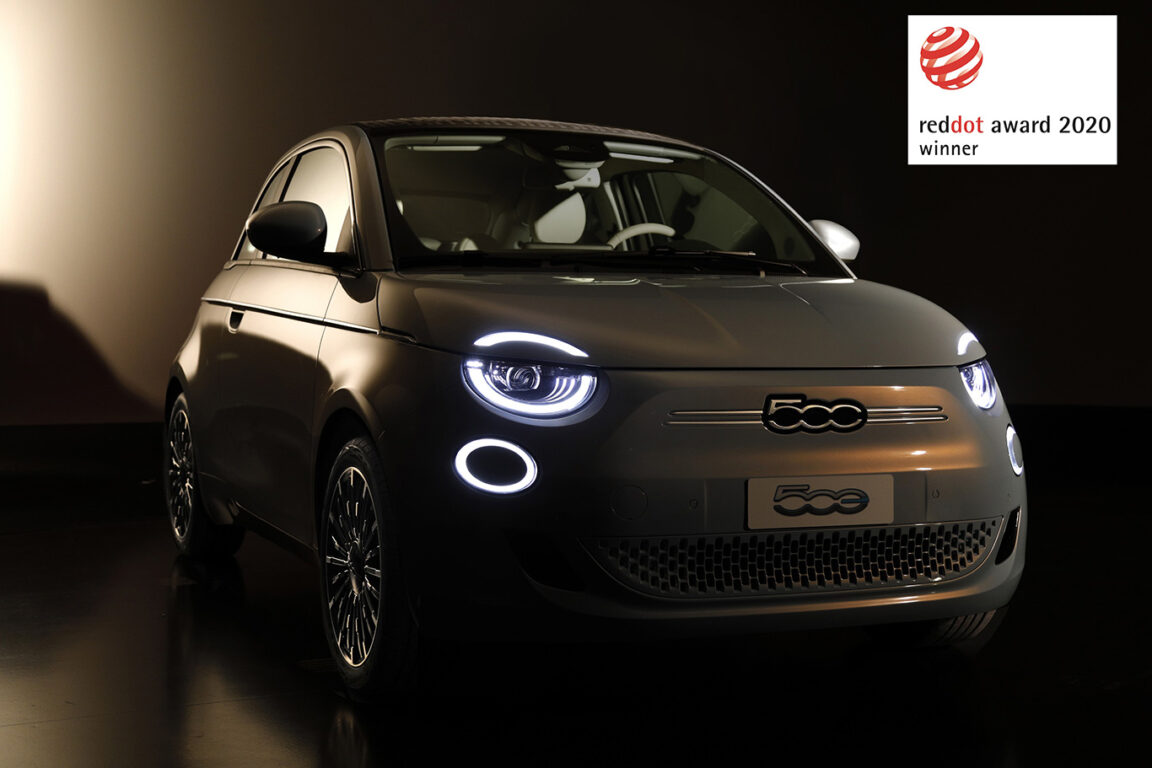 2020 Red Dot Tasarım Ödülü’nün sahibi Elektrikli Fiat 500 oldu