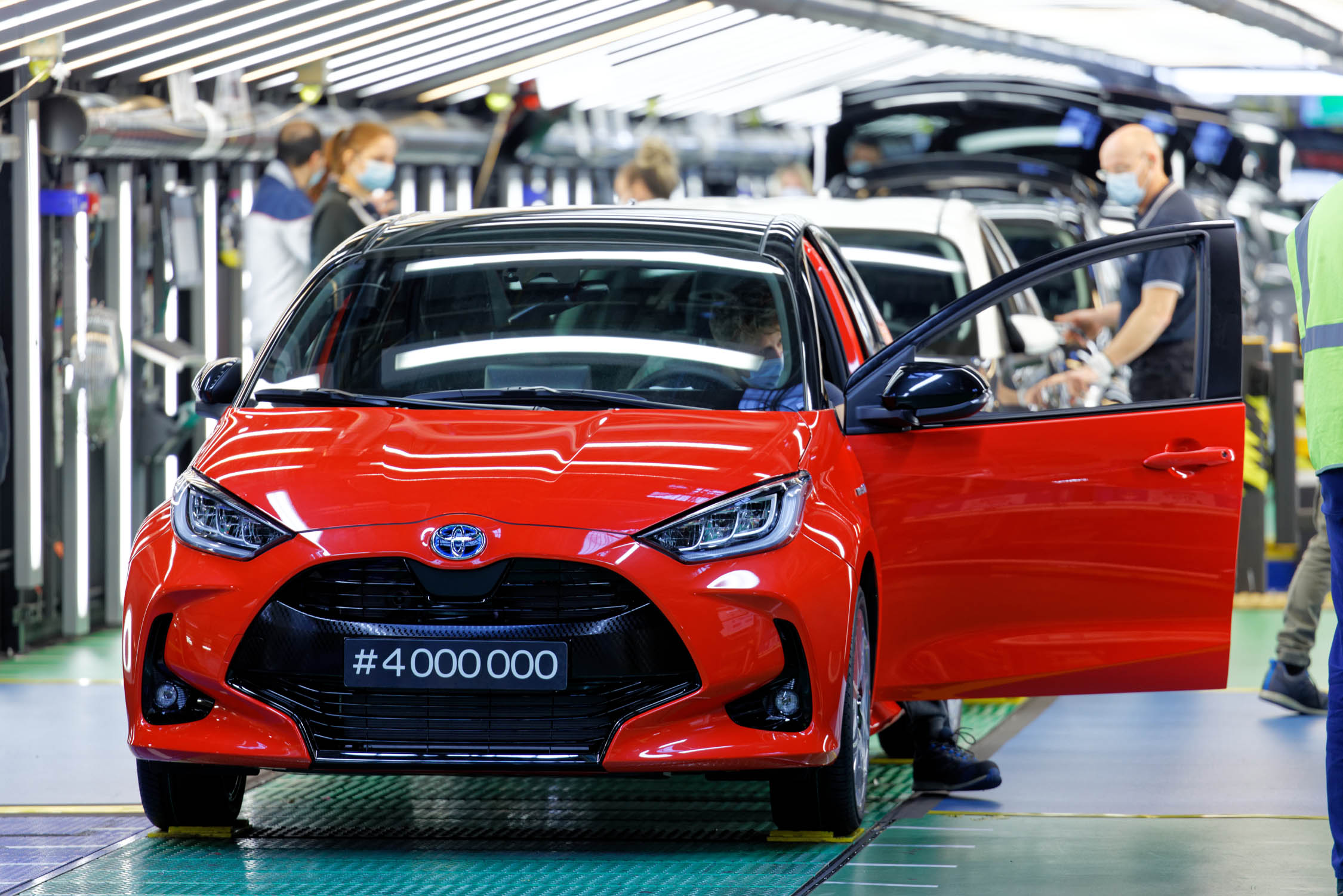 Toyota’nın Fransa’daki fabrikası, dört milyonuncu Yaris üretimini gerçekleştirdi