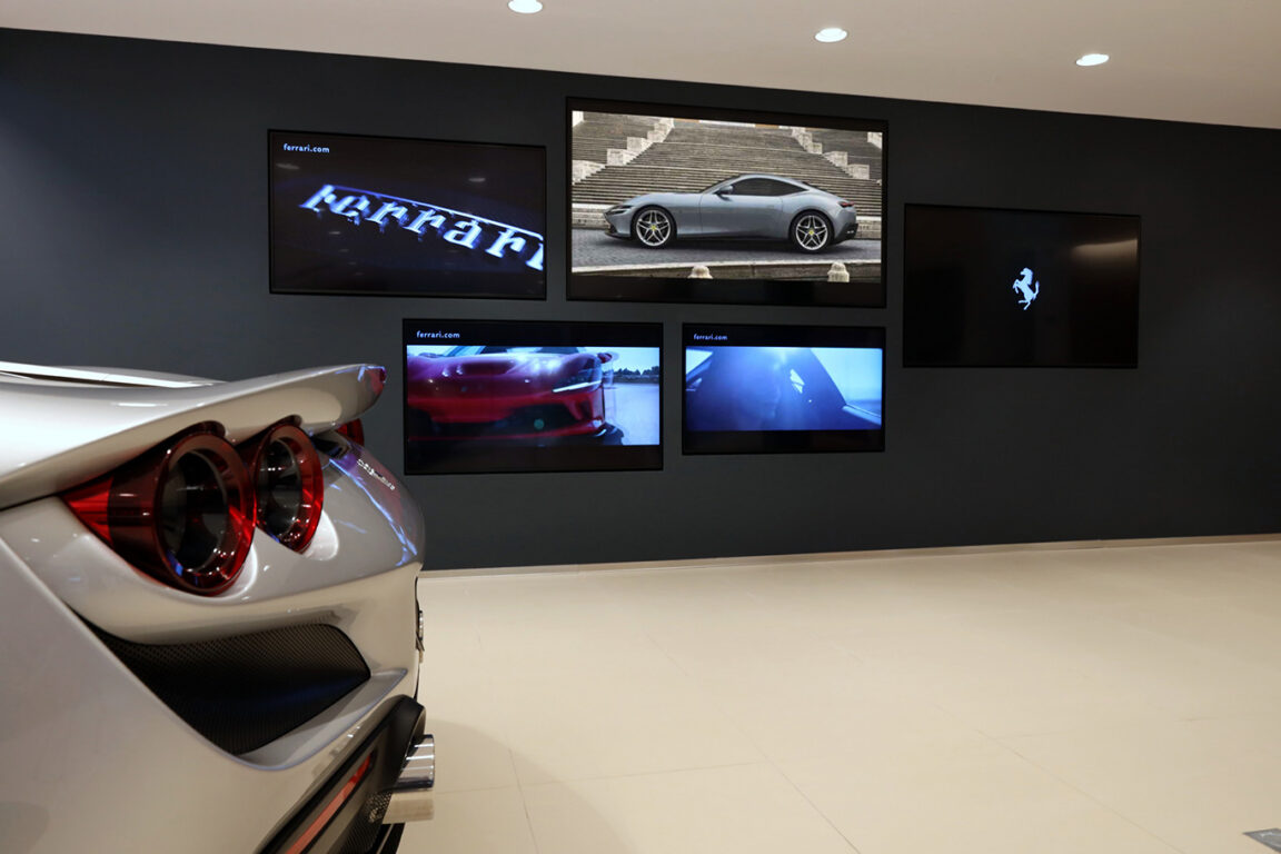 Ferrari İstanbul Showroom’u baştan sona yenilendi