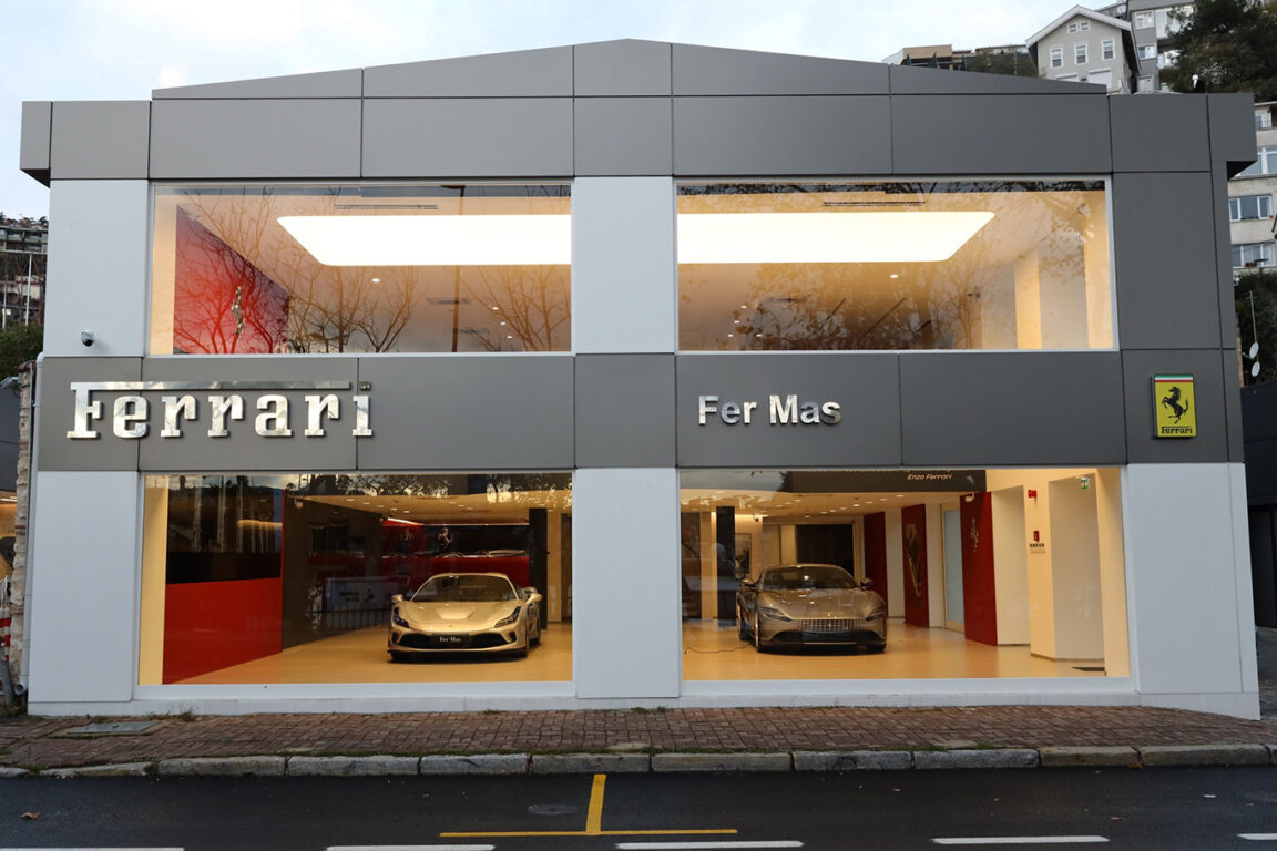 Ferrari İstanbul Showroom’u baştan sona yenilendi