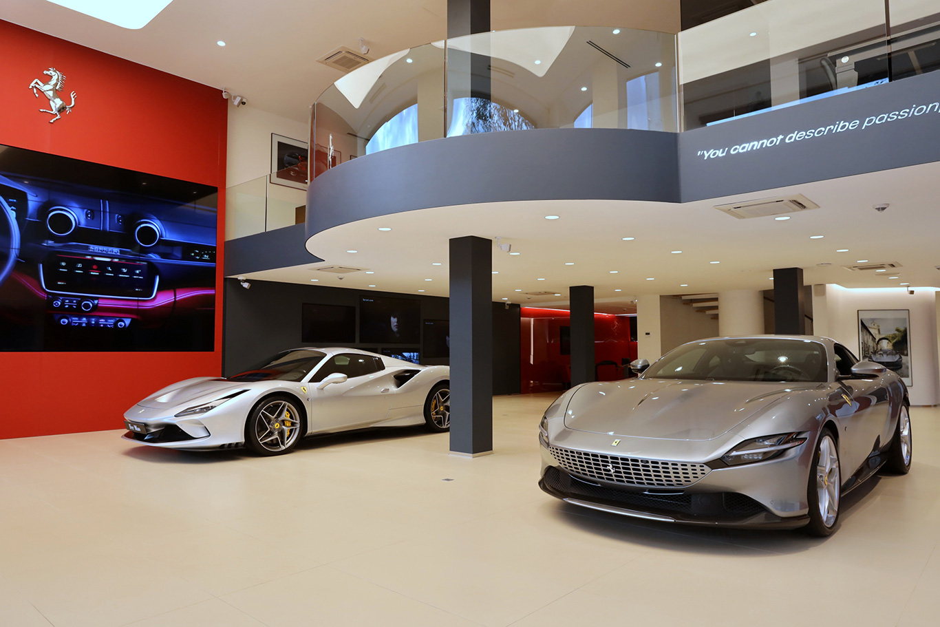 Ferrari İstanbul Showroom'u baştan sona yenilendi