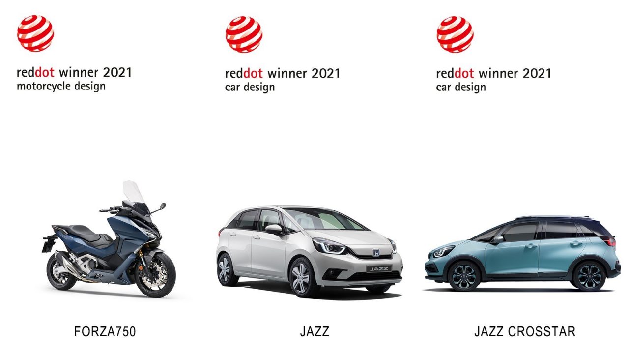 Honda, Red Dot Tasarım Ödülleri 2021’de bu yıl da 3 ödülün sahibi oldu